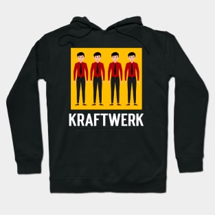 Kraftwerk...Electronic music Band Hoodie